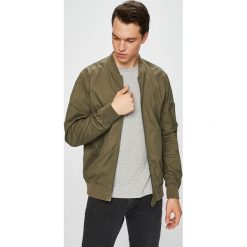 Selected - Kurtka bomber. Zielone płaszcze męskie Selected, xl, bez wzorów, z bawełny, krótkie, bez kaptura. W wyprzedaży za 149,90 zł.