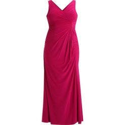 Długie sukienki: My Mascara Curves GATHERED GOWN Długa sukienka magenta