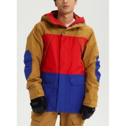 Kurtka snowboardowa Burton Gore 21433100960. Kurtki męskie Burton, na zimę, m, bez wzorów, z poliesteru, bez kaptura. W wyprzedaży za 1019,00 zł.