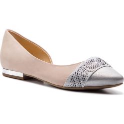 Baleriny CAPRICE - 9-24209-22 Rose Nubuc Com 541. Różowe baleriny damskie Caprice, bez wzorów, ze skóry, bez obcasa. Za 269,90 zł.
