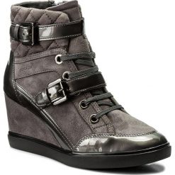 Sneakersy GEOX - D Eleni C D6467C 021HI C9002 Dk Grey. Szare sneakersy damskie Geox, z materiału. W wyprzedaży za 309,00 zł.
