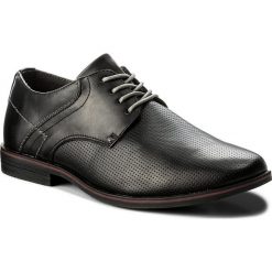 Półbuty OTTIMO - MYL8097-1 Czarny. Czarne buty wizytowe męskie marki Ottimo, bez wzorów, ze skóry ekologicznej, eleganckie, bez zapięcia. Za 99,99 zł.