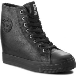 Sneakersy BIG STAR - BB274300 Black. Czarne sneakersy damskie marki BIG STAR, z gumy. Za 129,00 zł.