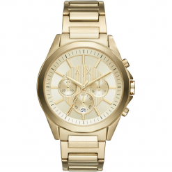 Zegarek ARMANI EXCHANGE - Drexler Chronograph AX2602 Gold/Gold. Żółte zegarki męskie Armani Exchange. W wyprzedaży za 699,00 zł.