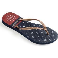 Havaianas - Japonki. Czarne klapki damskie marki Havaianas, z materiału. W wyprzedaży za 89,90 zł.