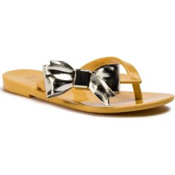Japonki MELISSA - Harmonic Celebration Inf 32501 Yellow/Gold 52635. Żółte sandały dziewczęce Melissa, z tworzywa sztucznego, bez zapięcia. Za 229,00 zł.