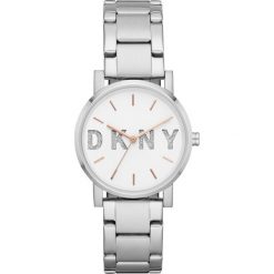 PROMOCJA ZEGAREK DONNA KARAN NEW YORK SOHO NY2681. Białe zegarki damskie DONNA KARAN, ze stali. W wyprzedaży za 429,00 zł.