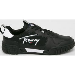Tommy Jeans - Buty. Białe buty sportowe męskie Tommy Jeans, z jeansu, na sznurówki. Za 429,90 zł.
