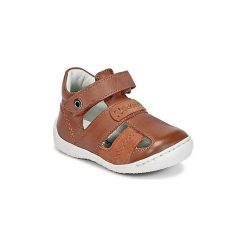 Sandały Dziecko Kickers GUZLA. Pomarańczowe sandały chłopięce marki Kickers, bez zapięcia. Za 223,20 zł.