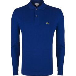 Koszulka Polo Lacoste. Niebieskie koszulki męskie s, z aplikacjami, z bawełny, klasyczne, bez rękawów. Za 269,00 zł.
