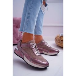 Damskie Sportowe Buty Beżowe Sergio Leone Ondar. Brązowe buty sportowe damskie Tagless, z aplikacjami, sportowe. Za 139,00 zł.