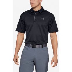 Under Armour Tech™ Polo Koszulka Czarny. Czarne podkoszulki męskie Under Armour, s, bez wzorów, z poliesteru, polo, bez rękawów. Za 188,95 zł.