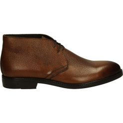 Botki męskie - 236 LORD NOCE. Brązowe botki męskie Venezia, z gumy. Za 259,00 zł.
