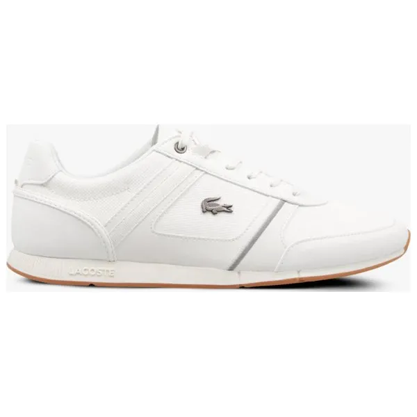 Lacoste Menerva 119 5 Cma buty męskie, biały, rozmiar 45. Białe buty sportowe męskie Lacoste, ze skóry, bez zapięcia, do biegania. W wyprzedaży za 356,99 zł.