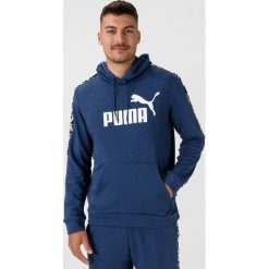 Puma Amplified Bluza Niebieski. Niebieskie bluzy męskie Puma, s, z nadrukiem, z bawełny, bez kołnierzyka, bez rękawów, bez kaptura. Za 257,95 zł.