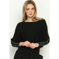 Czarny Sweter Tudor Epoch. Czarne swetry klasyczne damskie Born2be, l. Za 69,99 zł.