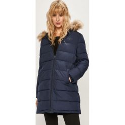 Wrangler - Kurtka. Niebieskie kurtki damskie Wrangler, s, z poliesteru, długie. W wyprzedaży za 329,90 zł.