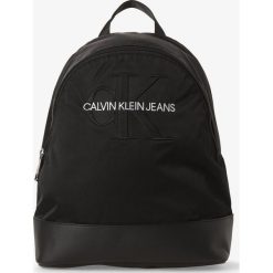 Calvin Klein Jeans - Plecak damski, czarny. Czarne plecaki damskie Calvin Klein Jeans, z nadrukiem, z jeansu, sportowe. Za 399,95 zł.