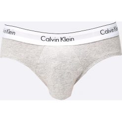 Calvin Klein Underwear - Slipy. Szare slipy męskie marki Calvin Klein Underwear, s, z elastanu. Za 149,90 zł.