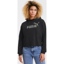 Puma Essential Metalic Bluza Czarny. Czarne bluzy damskie Puma, l, z nadrukiem, z elastanu, bez rękawów, bez kaptura. Za 223,95 zł.