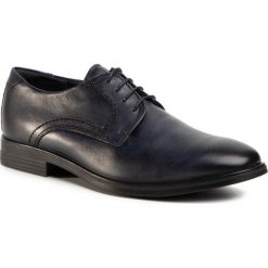 Półbuty ECCO - Melbourne 62163401086 Denim Blue. Niebieskie buty wizytowe męskie ecco, bez wzorów, ze skóry, eleganckie, bez zapięcia. W wyprzedaży za 379,00 zł.