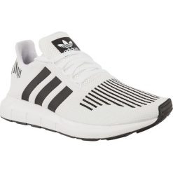 Białe Sneakersy Adidas SWIFT RUN. Białe sneakersy damskie Molly.pl, z gumy. Za 379,00 zł.