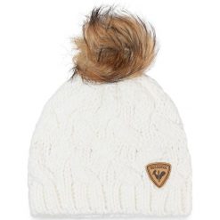Czapka ROSSIGNOL - Marly RLIWH03 White 100. Białe czapki damskie Rossignol, bez wzorów, z materiału. W wyprzedaży za 129,00 zł.