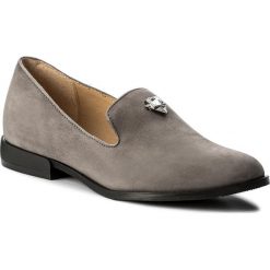 Lordsy SERGIO BARDI - Arcore FW127278517AF 409. Szare lordsy damskie Sergio Bardi, z nubiku. W wyprzedaży za 189,00 zł.