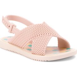 Sandały ZAXY - Fashion Sandal Kids 82317 Beige 22552 AA385026 04008. Różowe sandały dziewczęce Zaxy, z tworzywa sztucznego, bez zapięcia. Za 99,00 zł.