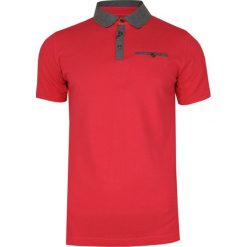 Różowo-Szara Elegancka Koszulka Polo -RANIR- 100% Bawełna, Męska, Krótki Rękaw TSRANIRM3301PSpink. Szare koszulki męskie Ranir, m, bez wzorów, z bawełny, eleganckie, z krótkim rękawem. W wyprzedaży za 49,00 zł.