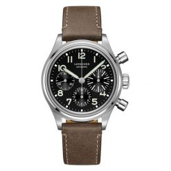 LONGINES Avigation L2.816.4.53.4. Szare zegarki męskie LONGINES, szklane. Za 10240,00 zł.