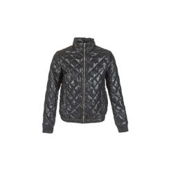 Kurtki pikowane G-Star Raw MEEFIC QUILTED OVERSHIRT. Czarne kurtki damskie G-Star RAW, m, bez wzorów, retro, bez kaptura. W wyprzedaży za 567,20 zł.