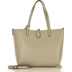 Marco mazzini torebka shopper xxl glamour szara. Szare torby damskie na zakupy MAZZINI, bez wzorów, ze skóry, street, bez dodatków. W wyprzedaży za 329,00 zł.