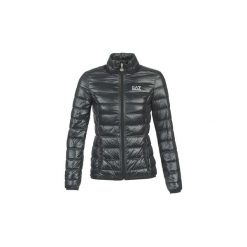 Kurtki pikowane Emporio Armani EA7 OPIAKO. Czarne kurtki damskie marki Emporio Armani EA7, s, bez wzorów, bez kaptura. Za 729,00 zł.