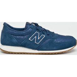 New Balance - Buty WL420NPN. Szare buty sportowe damskie New Balance, z gumy. W wyprzedaży za 299,90 zł.
