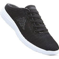 Klapki Kappa bonprix czarny. Czarne chodaki męskie bonprix, z materiału. Za 109,99 zł.