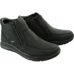 MANITU 670597-1 schwarz, botki męskie. Botki męskie Manitu, na zamek. Za 259,90 zł.