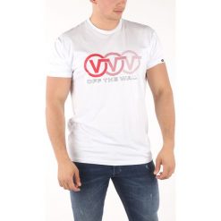 Vans Triple Circle Koszulka Biały. Białe podkoszulki męskie Vans, l, z nadrukiem, z bawełny, bez kołnierzyka, z krótkim rękawem, krótkie. Za 128,95 zł.