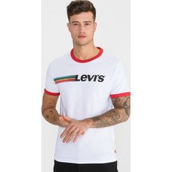 Levi's® Ringer Koszulka Biały. Białe podkoszulki męskie s, z nadrukiem, z bawełny, z krótkim rękawem. Za 137,95 zł.