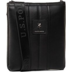 Saszetka U.S. POLO ASSN. - Powell Flat Crossb. Bag BEUWL2887MVP Black/Black. Czarne torby męskie skórzane U.S. Polo Assn., bez wzorów, ze skóry ekologicznej, młodzieżowe. W wyprzedaży za 229,00 zł.