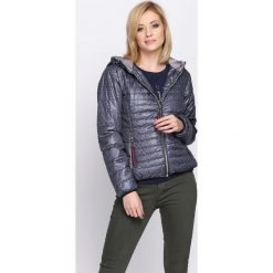 Ciemnoszara Kurtka Accord. Szare kurtki damskie marki Born2be, xl. Za 99,99 zł.