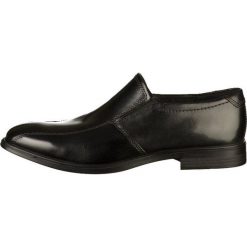 Ecco Eleganckie buty black. Czarne półbuty męskie ecco, ze skóry, bez zapięcia. Za 529,00 zł.