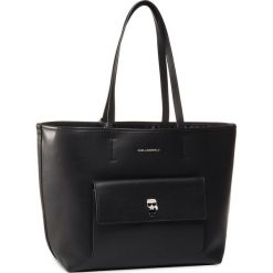 Torebka KARL LAGERFELD - 201W3097 Black. Czarne torebki klasyczne damskie KARL LAGERFELD, bez wzorów, ze skóry, klasyczne, bez dodatków. W wyprzedaży za 879,00 zł.