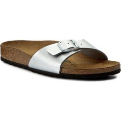 Chodaki damskie: Klapki BIRKENSTOCK - Madrid 0040413 Silver