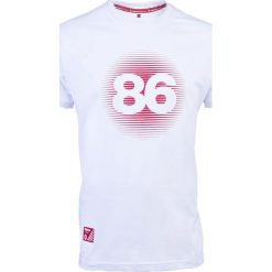 Koszulki sportowe męskie: PROJEKT 86 Koszulka męska T-shirt 003WT biała r. XL (921367)