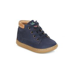 Buty Dziecko Shoo Pom BOUBA ZIP DESERT. Niebieskie trampki chłopięce Shoo Pom, bez wzorów, bez zapięcia. Za 255,20 zł.