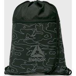 Reebok - Plecak. Czarne plecaki męskie marki Reebok, z poliesteru. W wyprzedaży za 49,90 zł.