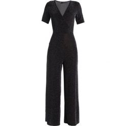 Kombinezony damskie: Dorothy Perkins WRAP FRONT Kombinezon black