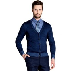 Sweter ADAMO SWG000002. Swetry męskie Giacomo Conti, m, bez wzorów, z wełny, klasyczne, z klasycznym kołnierzykiem, bez kaptura. Za 299,00 zł.