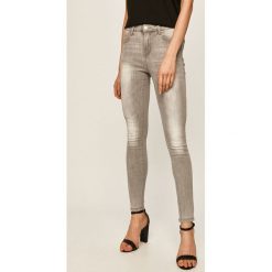 Answear - Jeansy. Szare jeansy damskie ANSWEAR, s. W wyprzedaży za 89,90 zł.